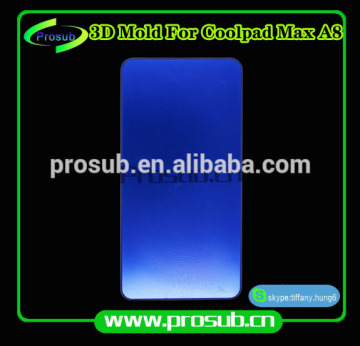 3D sublimation smartphone cover aluminum injection mould for Prosub-Coolpad Max A8