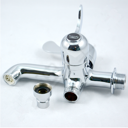 Brass Bibcock Brass One in Two out Washing Machine Faucet Manufactory