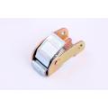 Shiny White Zinc Plated 38MM Heavy Duty Cam Strap Locking Buckle