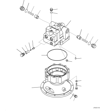 706-7k-01180 Motor Assembly FOR PC2000