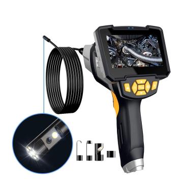 Double Lens Industrial Endoscope with 10m Cable for Plumbing and Drain Inspection