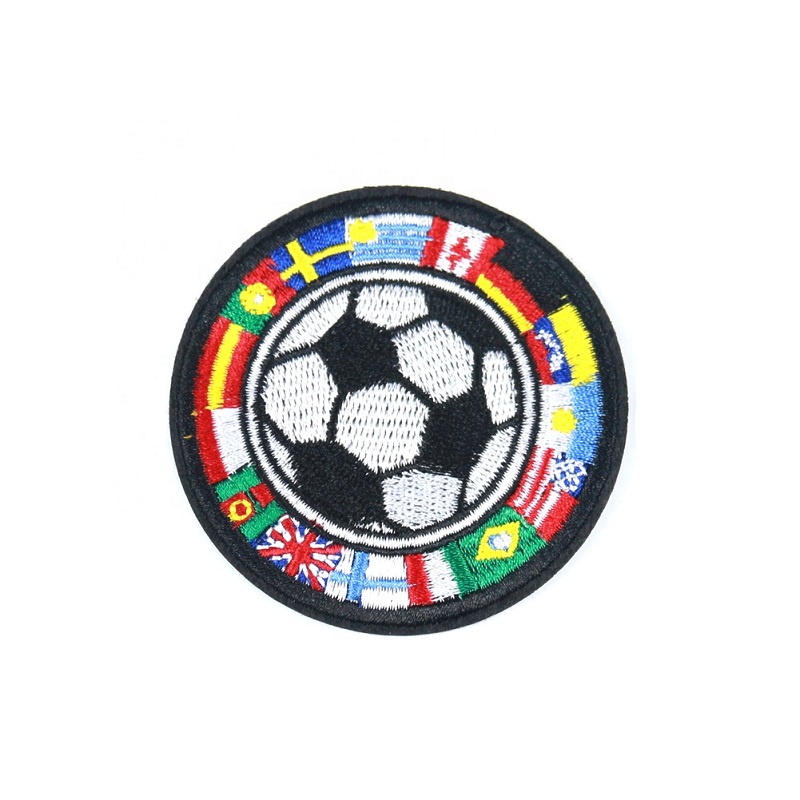 Football Embroidery Patch