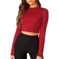 Long Sleeve Crop Tops for Women