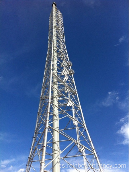 Pila de chimenea de torre industrial