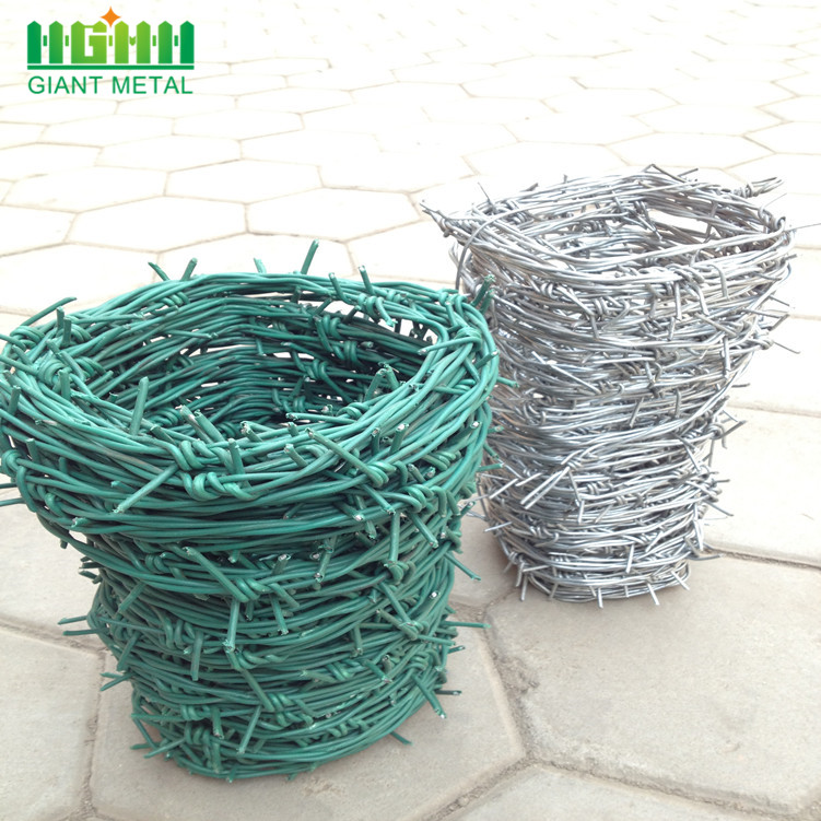 Low Carbon Steel Barbed Wire Mesh Fencing