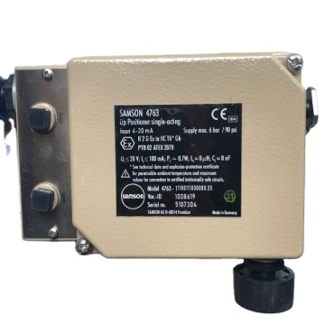 Samson Die-Cast Aluminium Perumahan Jenis 4763-11 Posisi Electropneumatic Single Acting: Spesifikasi dan Ciri