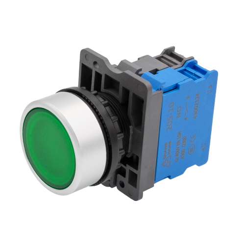 LA38-205 series 22mm Modular contacts Plastic Push Button