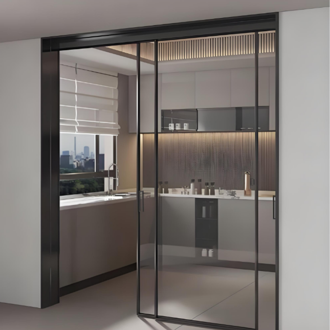 aluminum sliding door