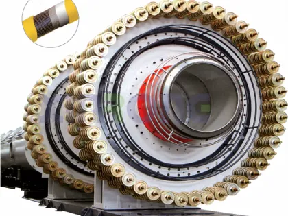 50-1000MM Steel mesh skeleton composite pipe production line