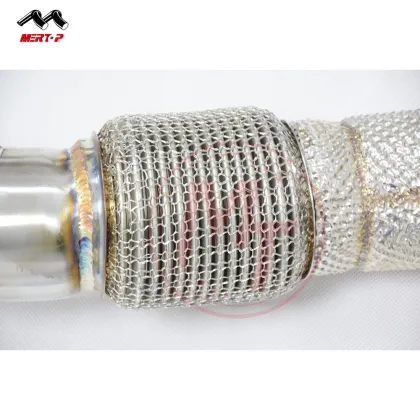 Mertop 3.0 Cast Stainless Steel Downpipe for AU*I S3 & MK7 R 1.8T & 2.0T Gen 3 (2015+)