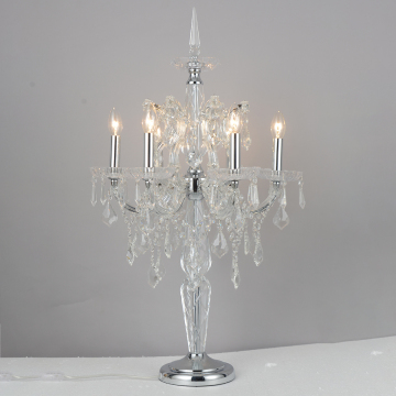 Crystal Candelabra Wedding Centerpieces