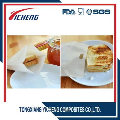 Plastic Sandwich Baking Bags No-Mess Ptfe Toaster Oven Bag