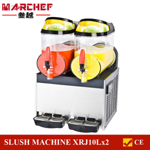 New Type Commercial Slush Puppy Machines for Sale with CE Certification XRJ10Lx2