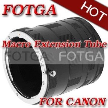 Fotga Macro Extension Tube Set For Canon X Xt Xti Xs Xsi T1i 450d Cameras Or Dc Dv