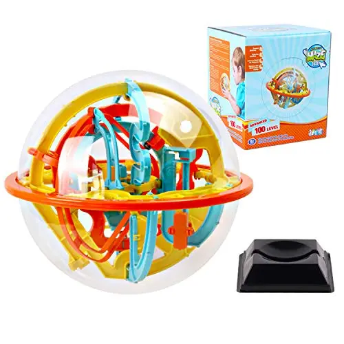 New 3D Puzzle: Magic Maze Ball - An Innovative Educational Toy for Enhancing IQ and Spatial Navigation Skills