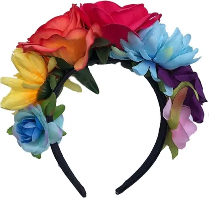 Flower Crown Headband Party Costume accessory