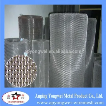 YW-Galvanized Square Wire Mesh/square wire mesh/galvanized mesh (factory)