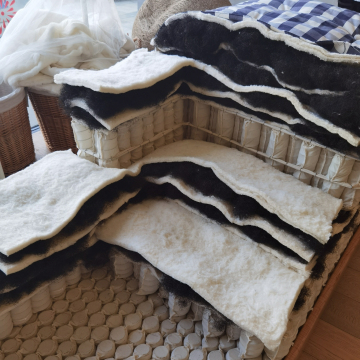 Fire Proof Horse Hair Mattress with Wool