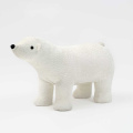 Maravillosas heces de animales de oso polar lindos