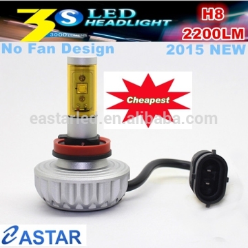 Perfect light pattern H8 motocycle head lamp