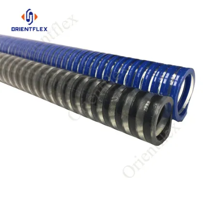 spiral water flow mining suction hose pipe