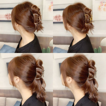 Vintage Metal Hair Claws Crab Cat Ears Hair Clips Hairpins Barrettes Women Fashion Hair Accessories Styling Tools Cute Headwear