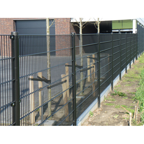 China Powder Coated Galvanized Panel Double Wire Fence Supplier