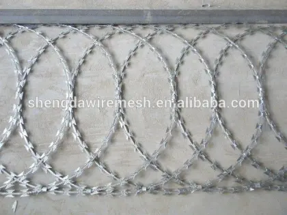 Shengda Razor barbed wire for safety (real factory)