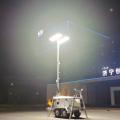 China Telescopic 10M Diesel Generator Mobile Light Tower price Supplier