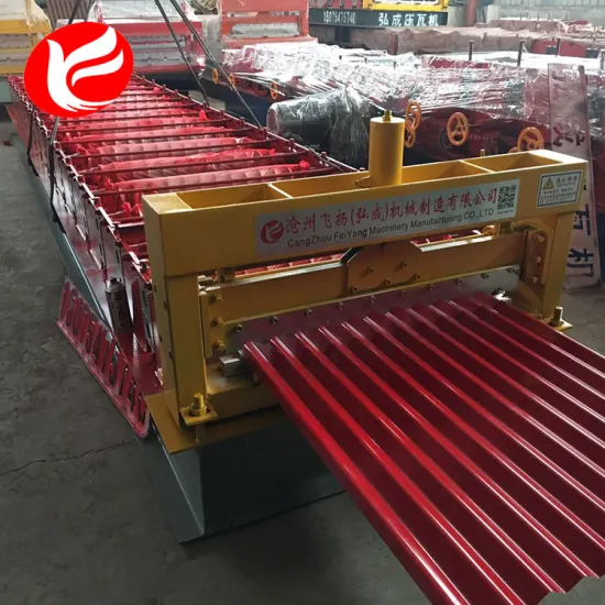 Corrugated cold roof panel roll forming machine prices