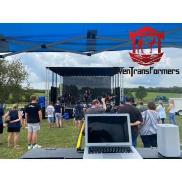Mobile Retractable Stages Musical Events Stage Trailer Supplier