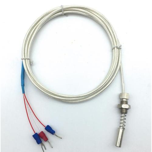 Sensor de temperatura de termopara de face final PT100