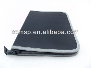 Nylon vaiccination zipped brochure folder bag for pet