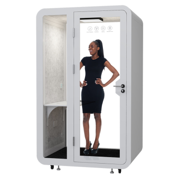 Hot Selling Prefabricated Soundproof Outdoor Residential Mobile Chatting Offices: Your Ultimate Privacy Solution