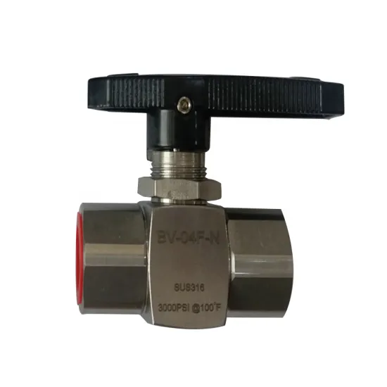 Stainless Steel NPT ball Valve for extractor system