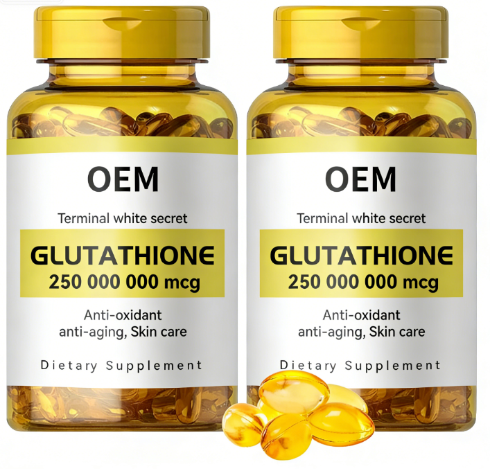 OEM personalizado Multi-Ingredient suplemento de belleza saludable cápsulas para blanquear la piel para uso en adultos