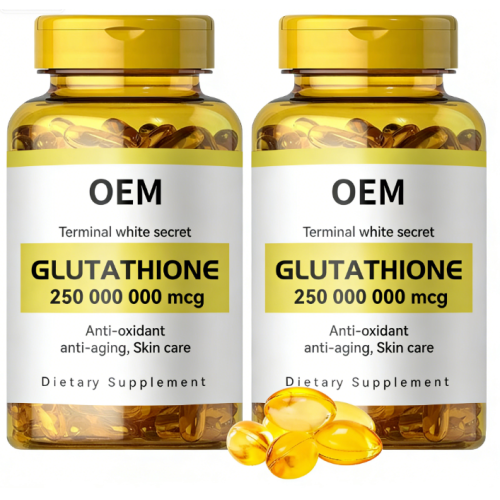 OEM personalizado Multi-Ingredient suplemento de belleza saludable cápsulas para blanquear la piel para uso en adultos