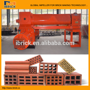 Brick making machine manufacture clay mud, soil fly ash solid brick hollow blocks