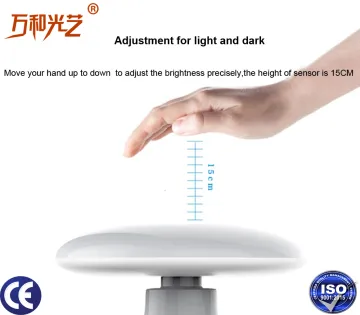 Intelligent led air purification table lamp