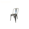 Odkryty Metal Retro Industrial Tolix Side Chair