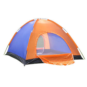 Family tent, double, fiberglass and polyester