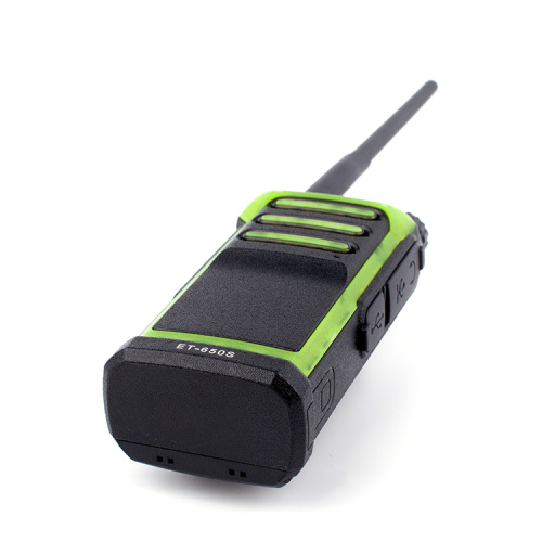 Professionnel Handy Talky Uhf Radio 5 watt walkie talkie avec long discours distance walkie talkie 5km