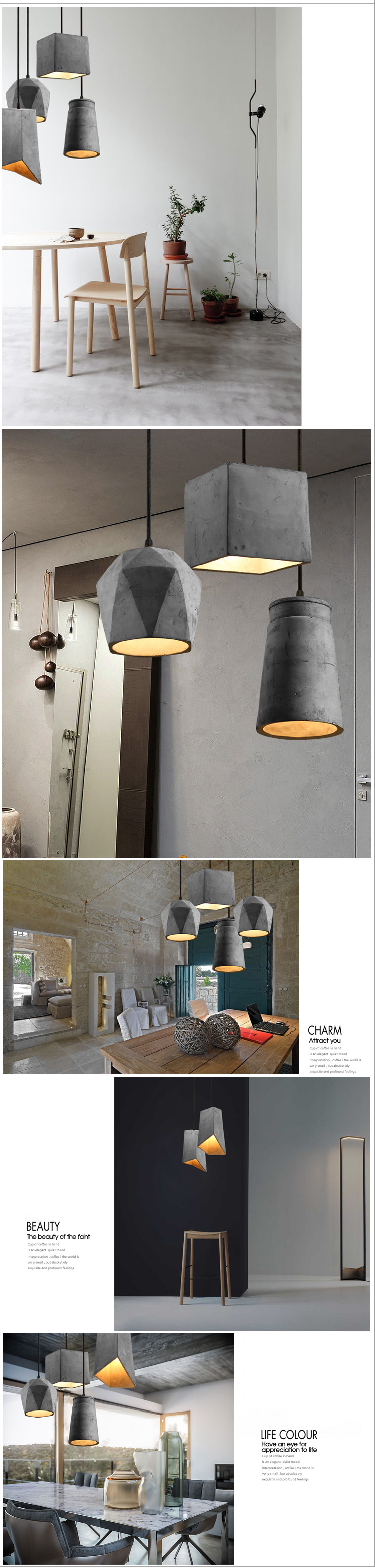 Decorative Best Concrete Pendant LampsofApplication Small Pendent Lights