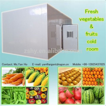 Fresh vegetables & fruits cold room