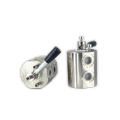 Hydraulische 6 Way Diverter Valve Chuma cha Chuma, DF 6 Vie 1/2 "Acciaio