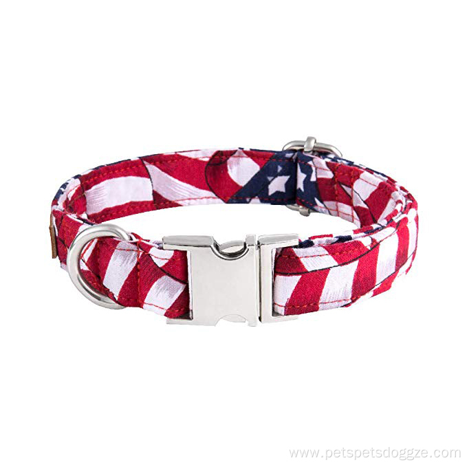 Soft Buckle Cat Dog Collar with Bowtie