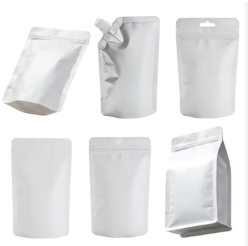 Flexible Stand Up Plastic Zipper Pouch with Hang Hole