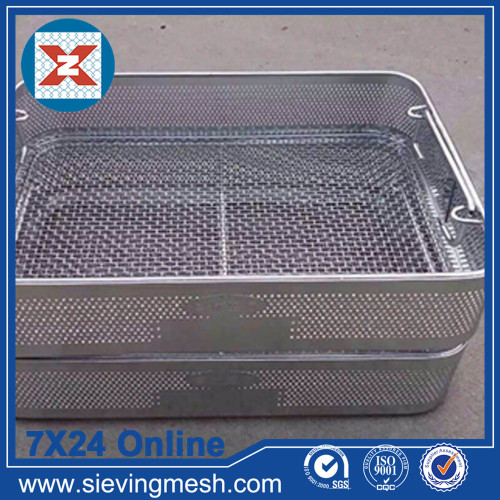 Disinfect Metal Mesh Basket