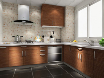 Walnut Veneering Finish Particle Board Kitchen Depot