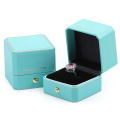 Euro-style Octagonal Custom Leather Jewelry Boxes with Logo